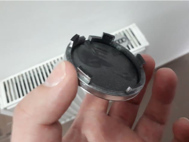 Audi logo wheel cap - image