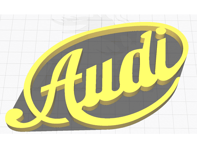 Audi vintage 1909 logo - image