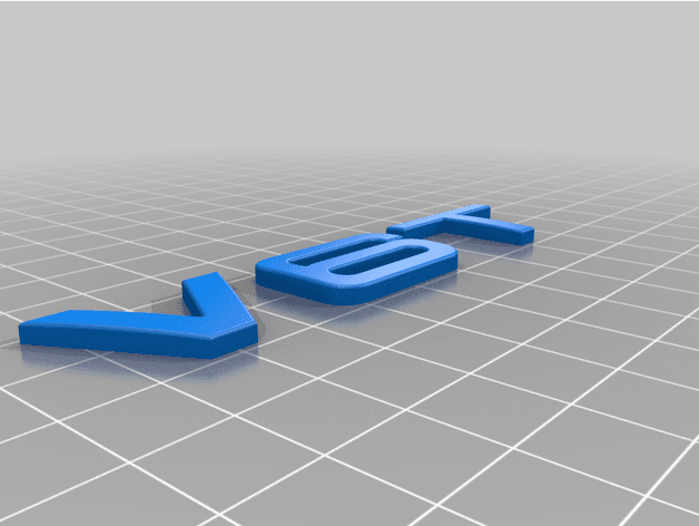 V6 Audi Badge Letters - image