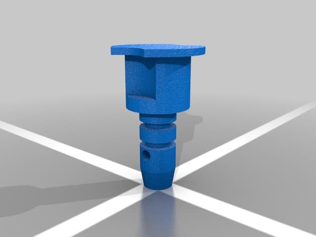 Low Profile O-Ringed Oil Dipstick Handle - image