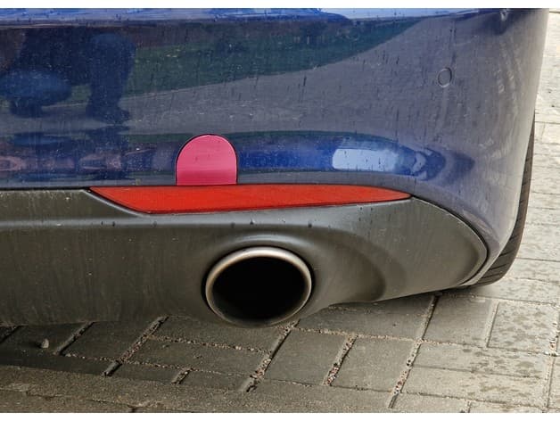 Rear bumper cap - Alfa Romeo Giulia - image