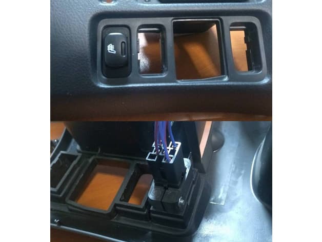 Button attachment (Toyota) - image