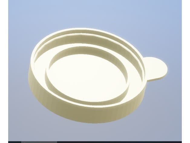VW Käfer 1200 cap washer bottle - image