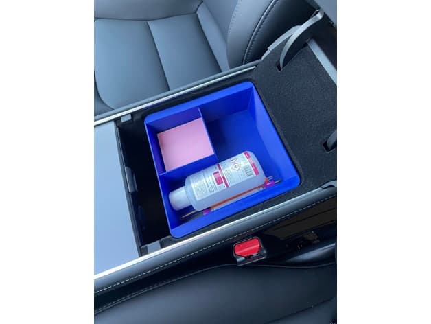 Tesla Model Y, Centre Console, Rear - image