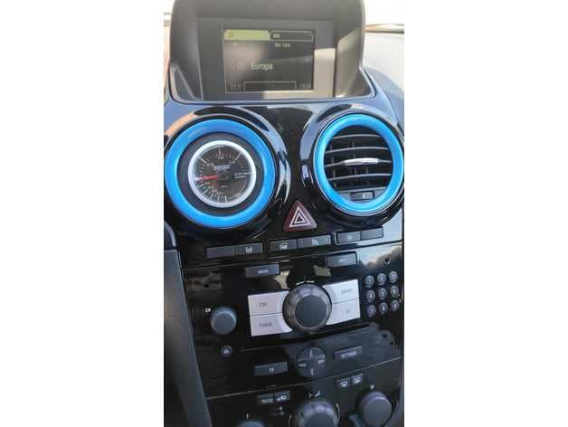Photo of Gauge pod 52mm for Opel Corsa Vauxhall Corsa Vent canal