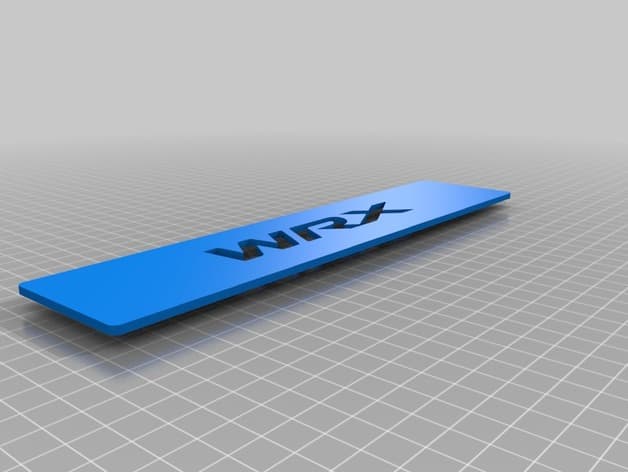 License Plate Delete for 2015+ Subaru WRX/STi - image