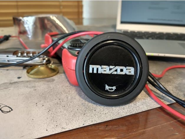 Momo 42.8mm Mazda horn button - image