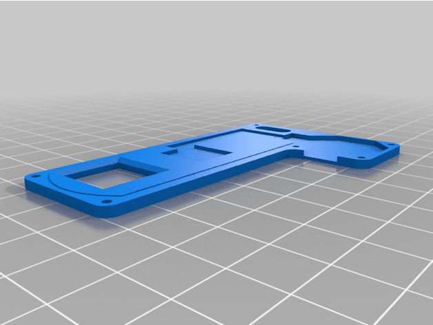 Mazda AKE fob 6mm thick 2 buttons - image