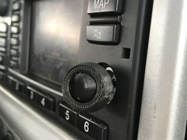 05-07 Ford Escape Head Unit Replacement Joystick Button - image