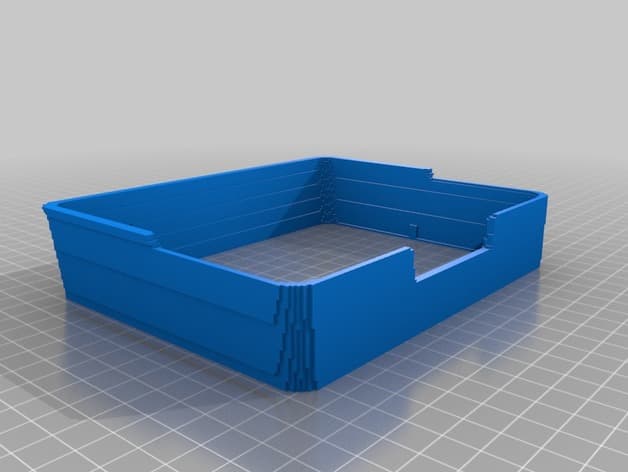 (3D Slash) Tesla_M3_Center_Console_Trash-liner_Ring - image