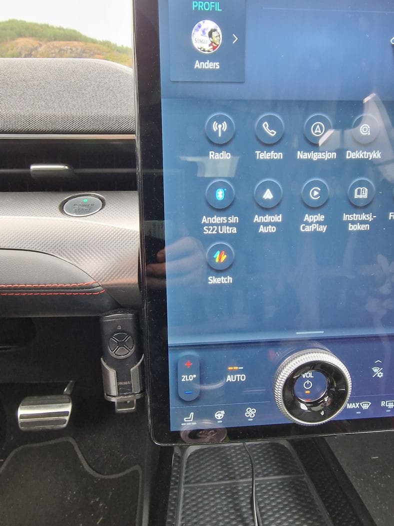 Ford Mustang Mach E Hörmann remote holder - image