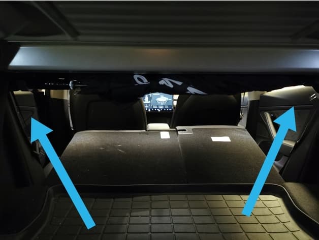 Tesla Model 3 umbrella holder - image