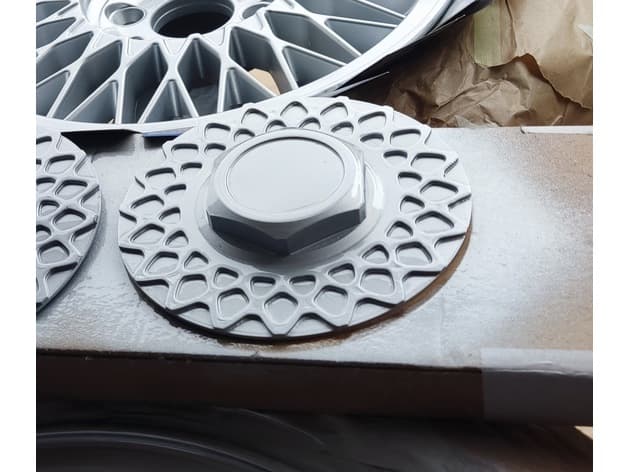 Saab crossspoke wheel cap - image