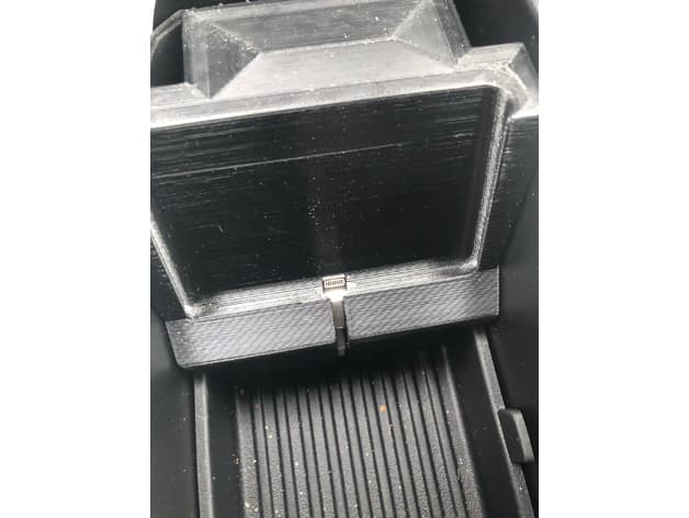 Photo of Ford F-150 Center Console iPhone 8+ with charging cable