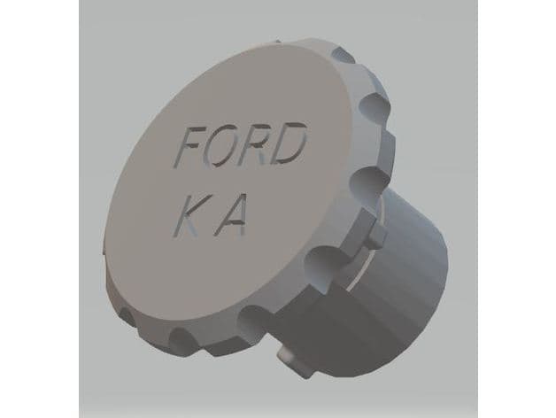 Photo of bouchon essence Ford KA 2001